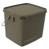 Trakker Quadrat-Eimer, 13L -Fishing Verkaufe Trakker 13L Olive Square Container