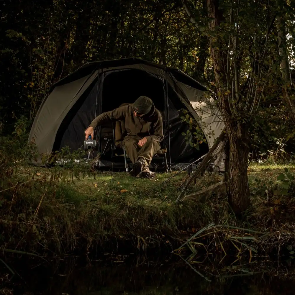 Trakker Tempest 100 Bivvy Aquatexx EV 1.0, Skull Cap 5 Trakker Tempest 100 Bivvy Aquatexx EV 1.0, Skull Cap – Bild 3