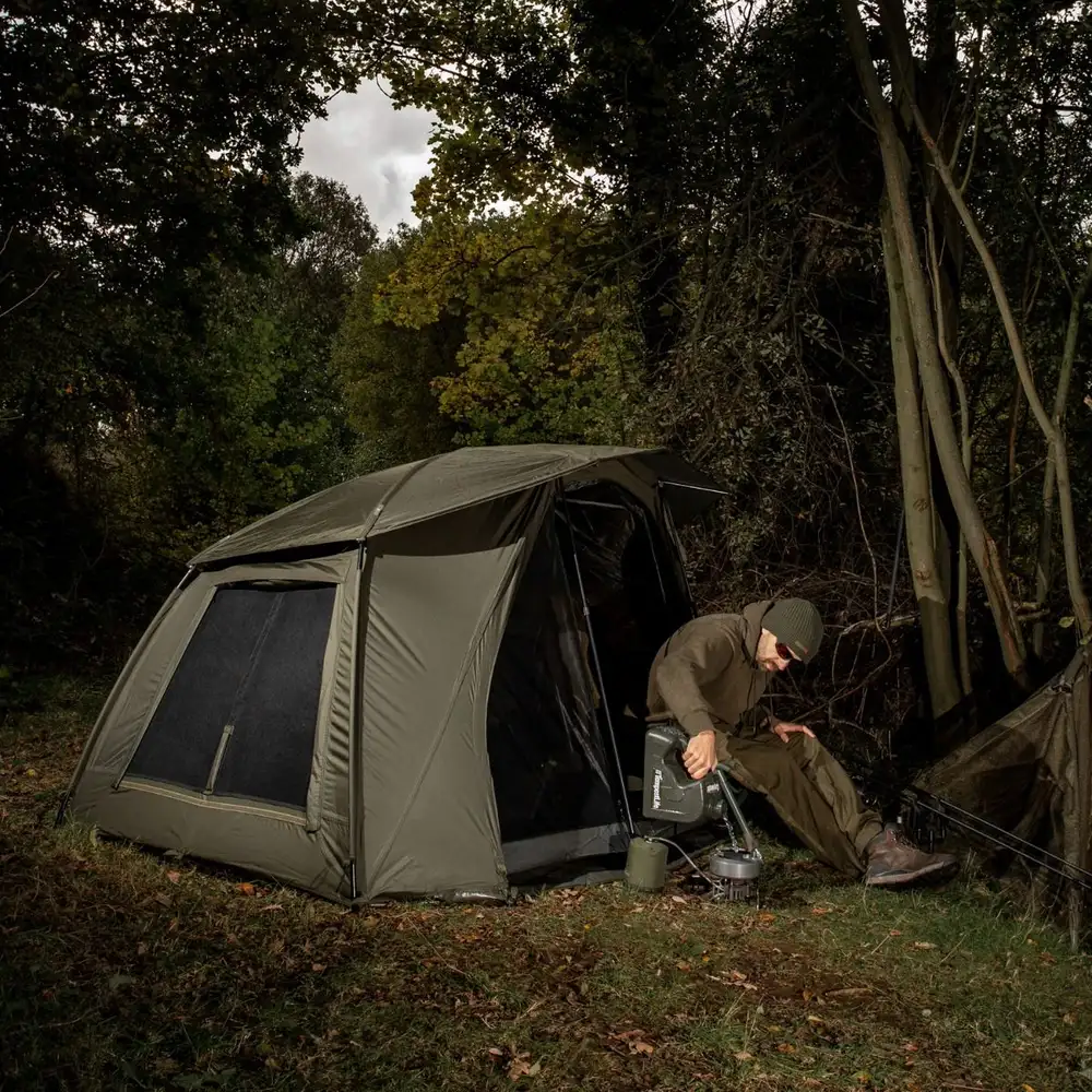 Trakker Tempest 100 Bivvy Aquatexx EV 1.0, Skull Cap 4 Trakker Tempest 100 Bivvy Aquatexx EV 1.0, Skull Cap – Bild 2