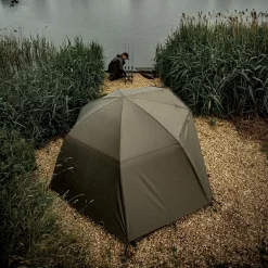 Trakker Tempest 100 Brolly, Skull Cap Wrap -Fishing Verkaufe trakker tempest brolly 100 skull cap wrap 4