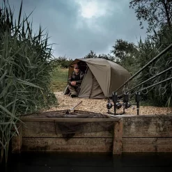 Trakker Tempest 100 Brolly, Skull Cap Wrap -Fishing Verkaufe trakker tempest brolly 100 skull cap wrap 7